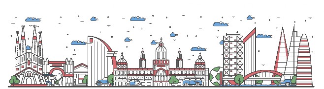 la ciutat de Barcelona Skyline de Barcelona