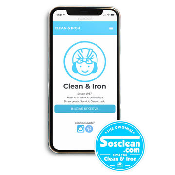 Plataforma de serveis de neteja Clean & Iron Service www.sosclean.com